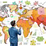 El Mosaico Global: Construyendo una Cartera Diversificada Mundialmente