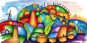 El Mosaico Económico: Armonizando Inversiones por el Mundo