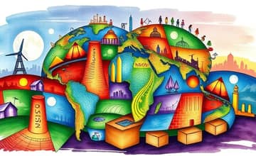 El Mosaico Económico: Armonizando Inversiones por el Mundo