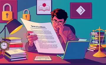 La Importancia de Leer los Términos y Condiciones Completos